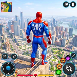 Spider Rope Hero: Crime City のアイコン